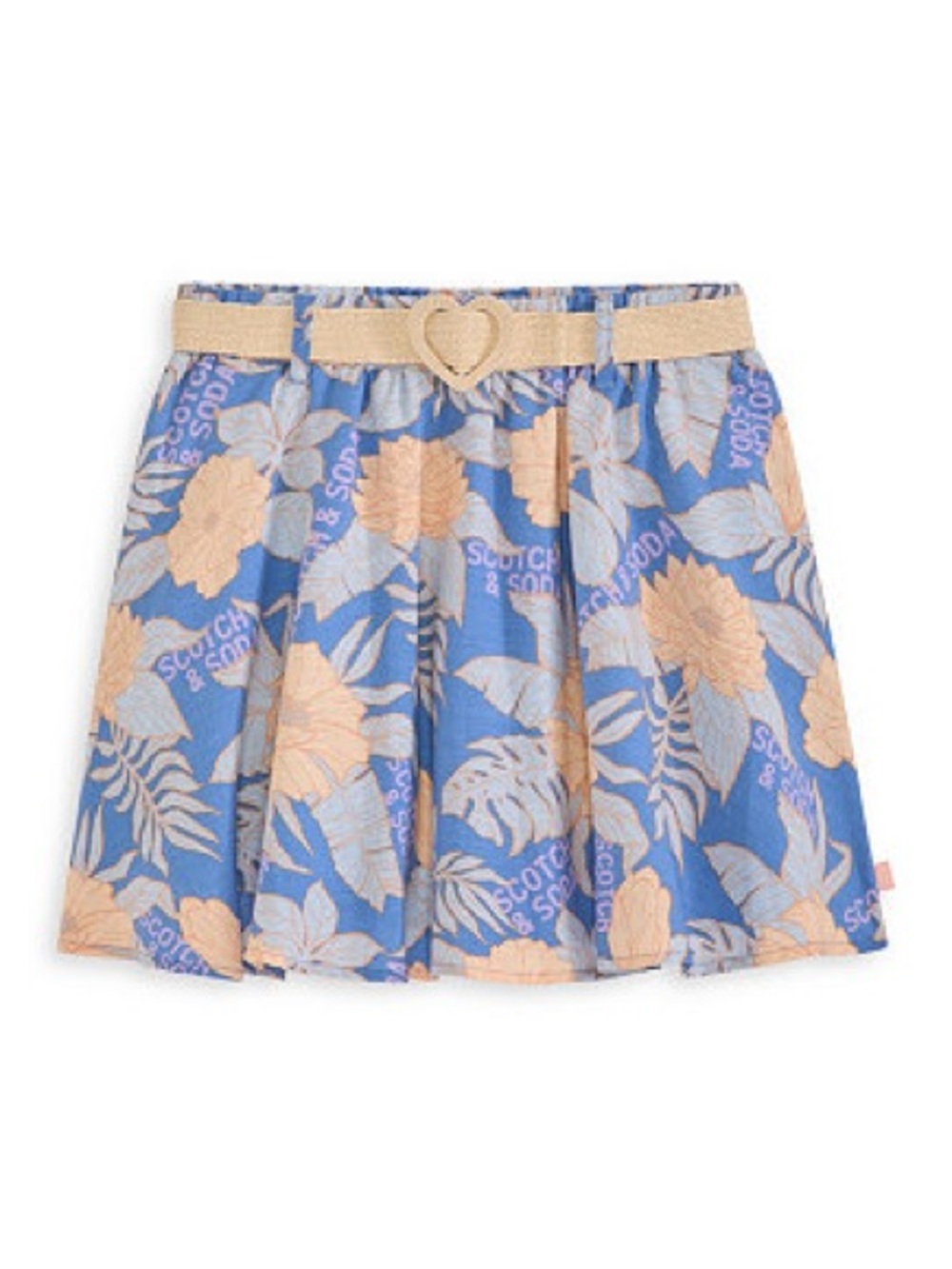 SCOTCH & SODA Floral Skirt